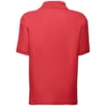 Miniatyrbillede 2 af 3: Fruit of the Loom Poloshirt i poly/bomulds-prikos til børn/børn