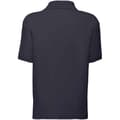 Miniatyrbillede 2 af 3: Fruit of the Loom Poloshirt i poly/bomulds-prikos til børn/børn