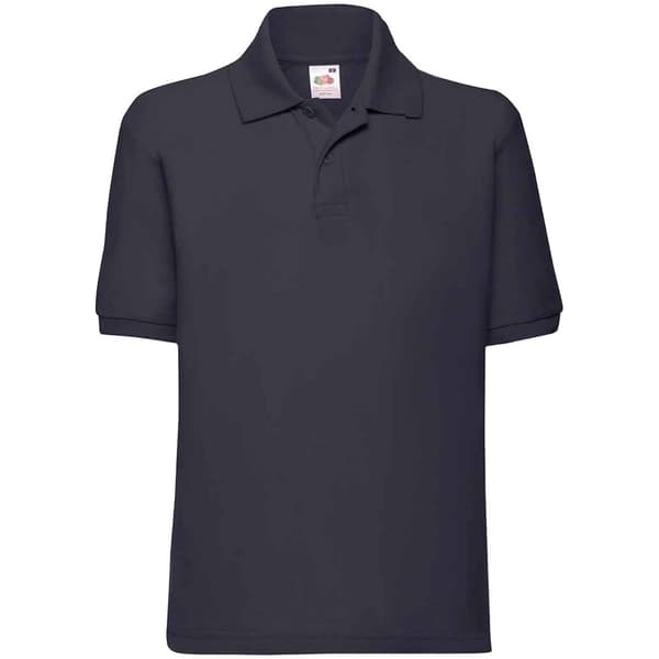 Fruit of the Loom Poloshirt i poly/bomulds-prikos til børn/børn