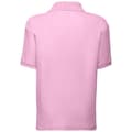 Miniatyrbillede 2 af 3: Fruit of the Loom Poloshirt i poly/bomulds-prikos til børn/børn