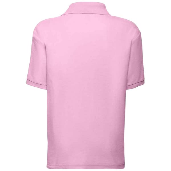 Fruit of the Loom Poloshirt i poly/bomulds-prikos til børn/børn