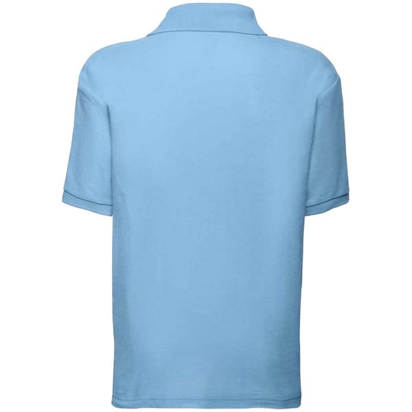 Fruit of the Loom Poloshirt i poly/bomulds-prikos til børn/børn