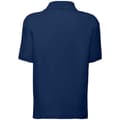 Miniatyrbillede 2 af 3: Fruit of the Loom Poloshirt i poly/bomulds-prikos til børn/børn