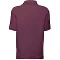 Miniatyrbillede 2 af 3: Fruit of the Loom Poloshirt i poly/bomulds-prikos til børn/børn