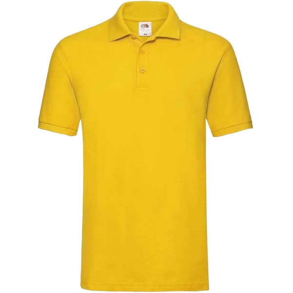 Fruit of the Loom Mens Premium Cotton Pique Polo Shirt