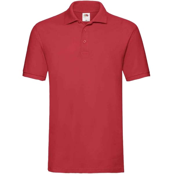 Fruit of the Loom Mens Premium Cotton Pique Polo Shirt