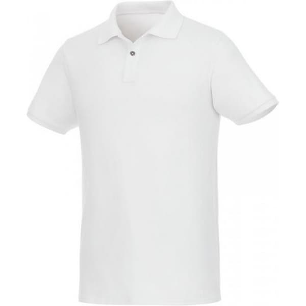 Elevate Mens Beryl Short Sleeve Organic Polo Shirt