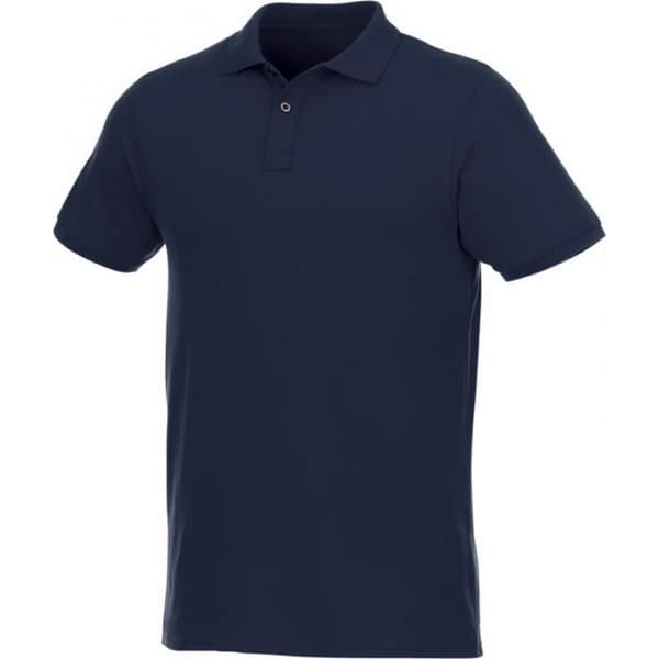 Elevate Mens Beryl Short Sleeve Organic Polo Shirt