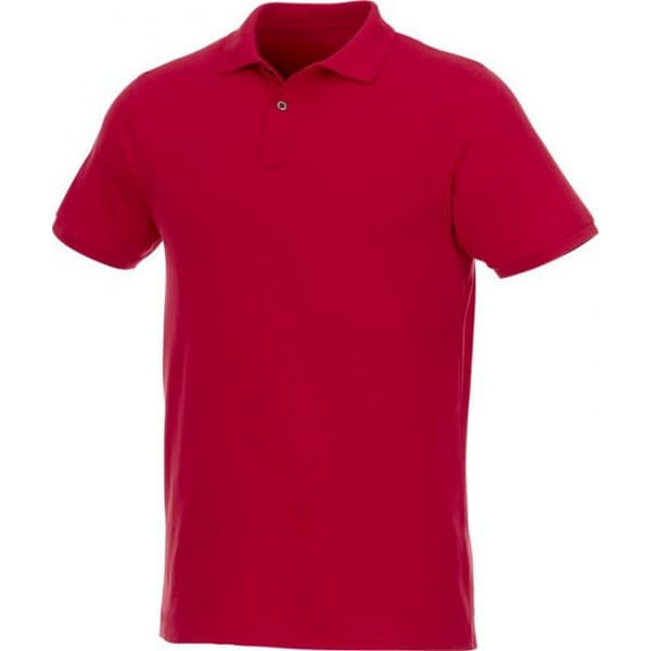 Elevate Mens Beryl Short Sleeve Organic Polo Shirt