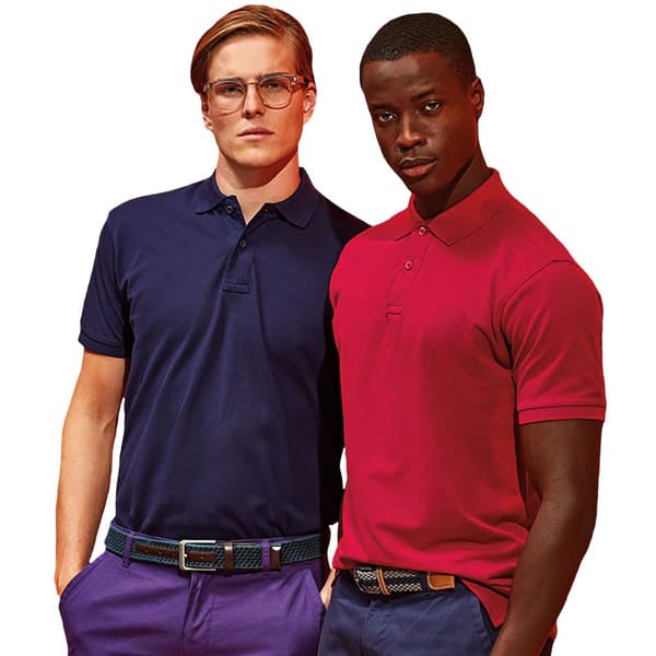 Asquith & Fox Mens Organic Classic Fit Polo Shirt