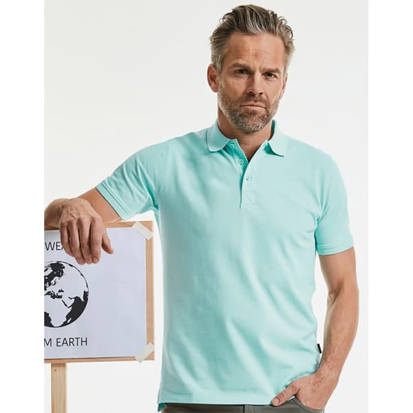 Russell Polo för män Pure Organic Polo för män