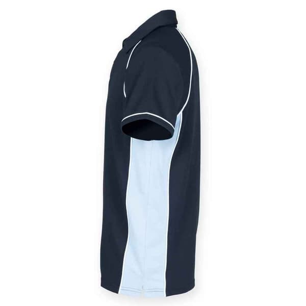 Finden And Hales Mens Performance Piped Polo Shirt