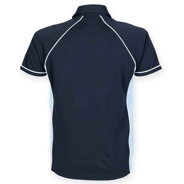 Finden And Hales Mens Performance Piped Polo Shirt