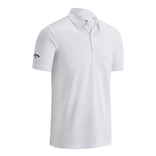 Callaway Swing Tech Solid Colour polotröja för män Bright White XL