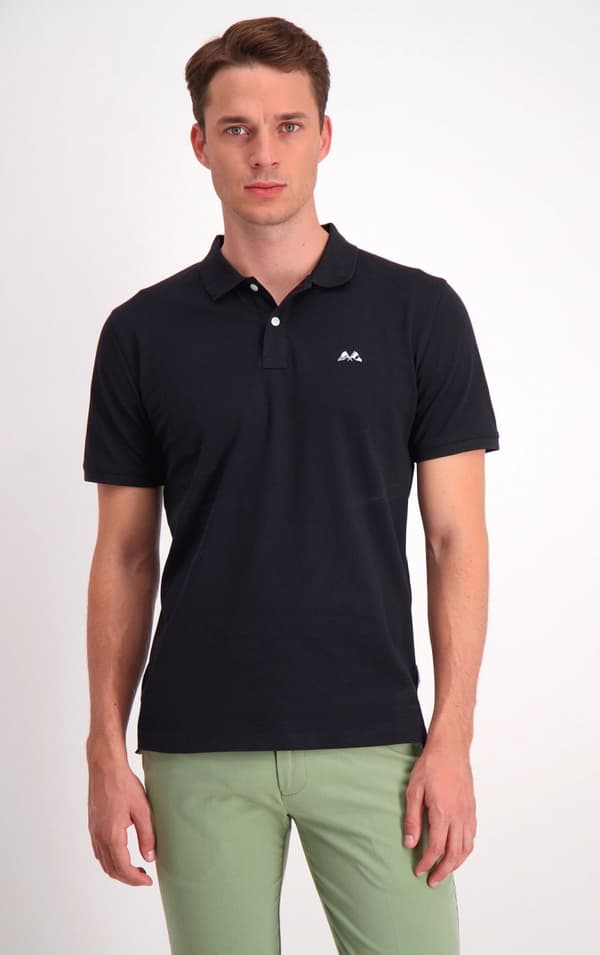 Lindbergh White - Piké 30-404016 Stretch