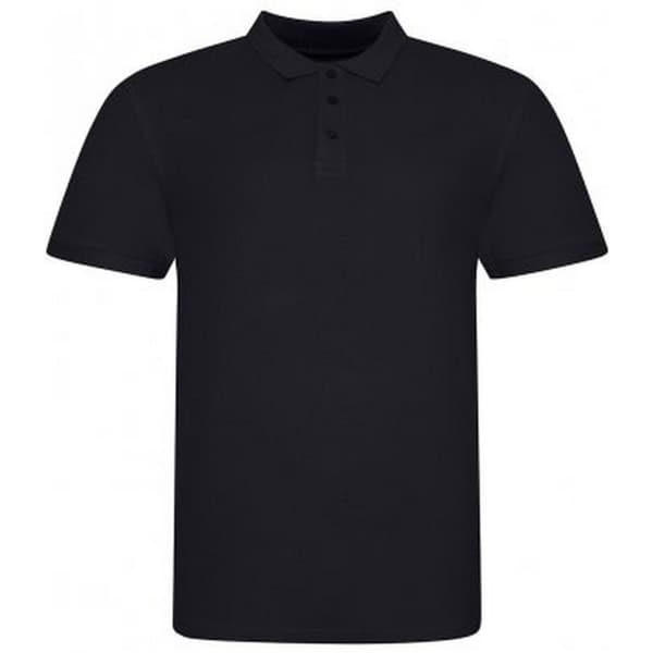 Awdis Mens Piqu Cotton Short-Sleeved Polo Shirt