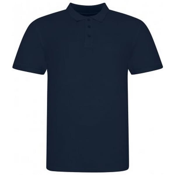 Awdis Mens Piqu Cotton Short-Sleeved Polo Shirt