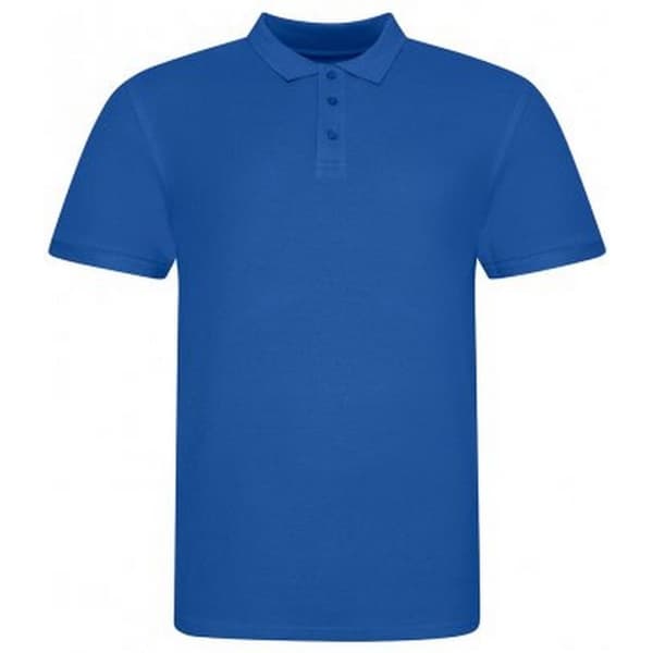 Awdis Mens Piqu Cotton Short-Sleeved Polo Shirt