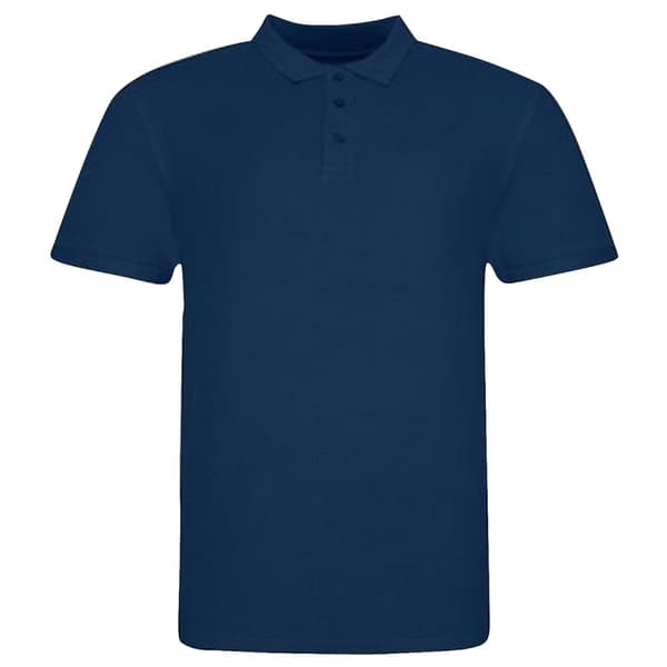 Awdis Mens Piqu Cotton Short-Sleeved Polo Shirt