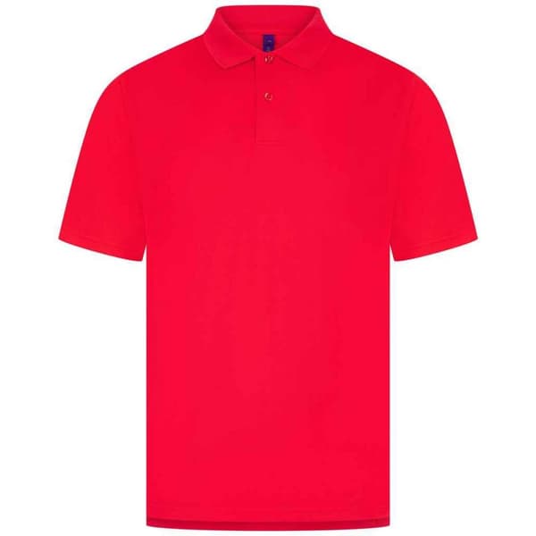 Henbury Mens Pique Polo Shirt