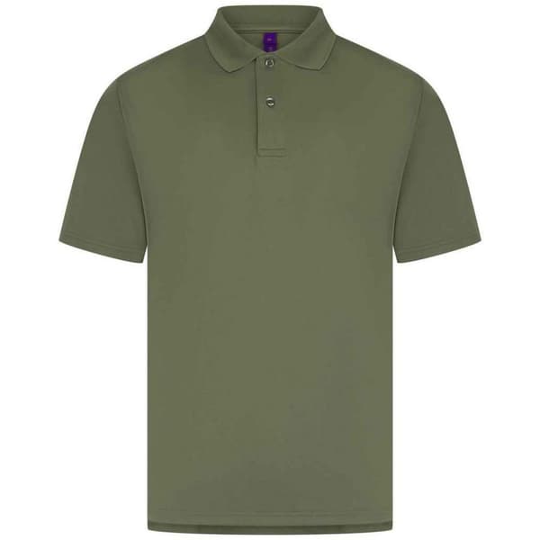 Henbury Mens Pique Polo Shirt