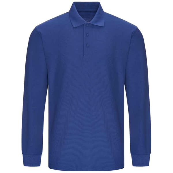 PRORTX Polo shirt med lange ærmer til mænd