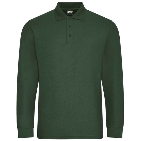 PRORTX Polo shirt med lange ærmer til mænd