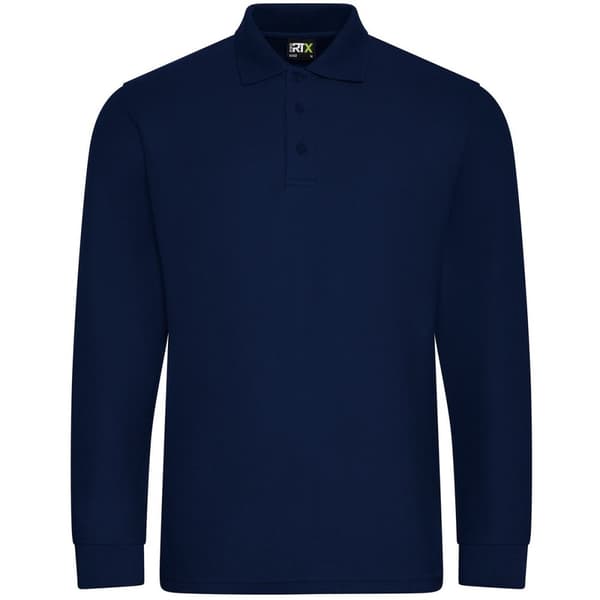PRORTX Polo shirt med lange ærmer til mænd