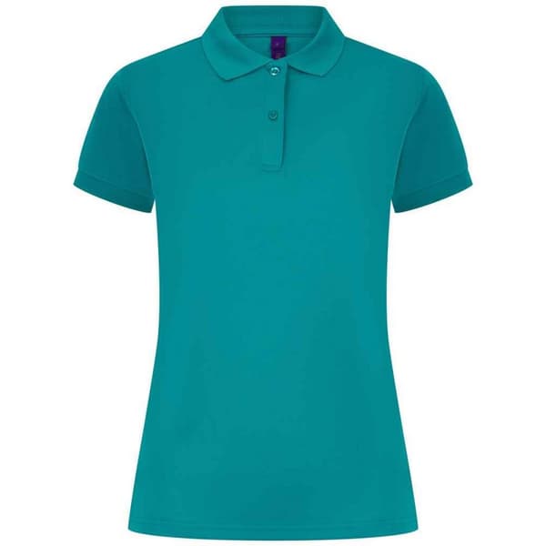 Henbury Womens/Ladies Pique Polo Shirt
