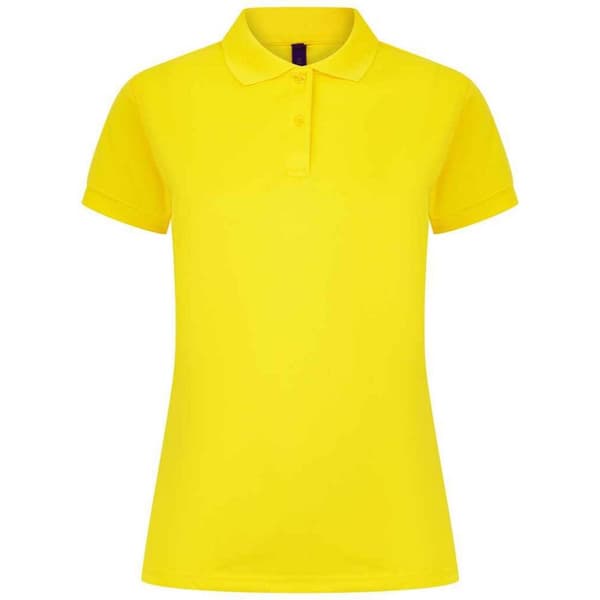 Henbury Womens/Ladies Pique Polo Shirt