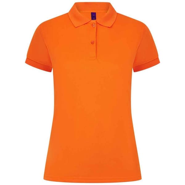 Henbury Womens/Ladies Pique Polo Shirt