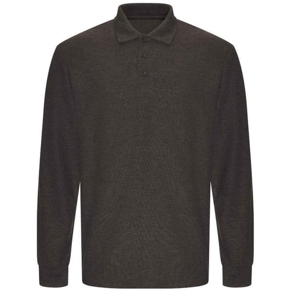 PRO RTX Mens Pro Piqué Long-Sleeved Polo Shirt