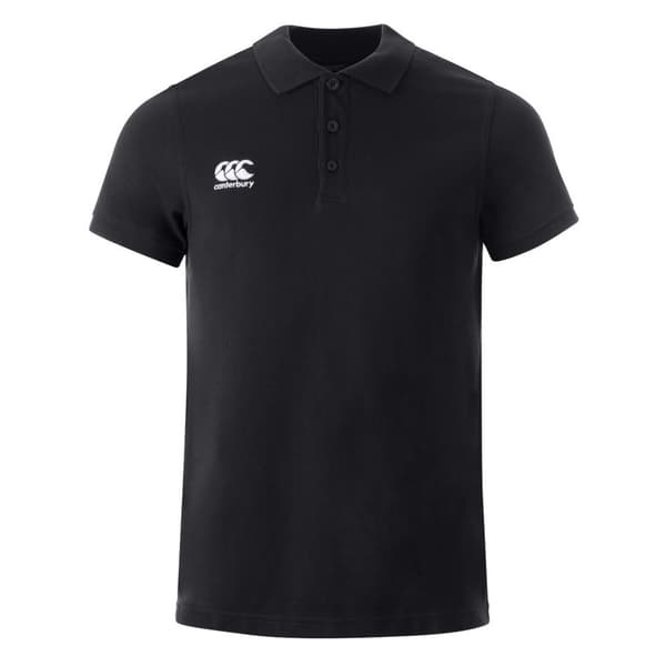 Canterbury Unisex polotröja för vuxna Black L