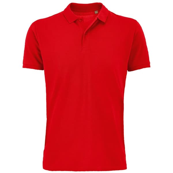 SOLS Mens Planet Pique Organic Polo Shirt