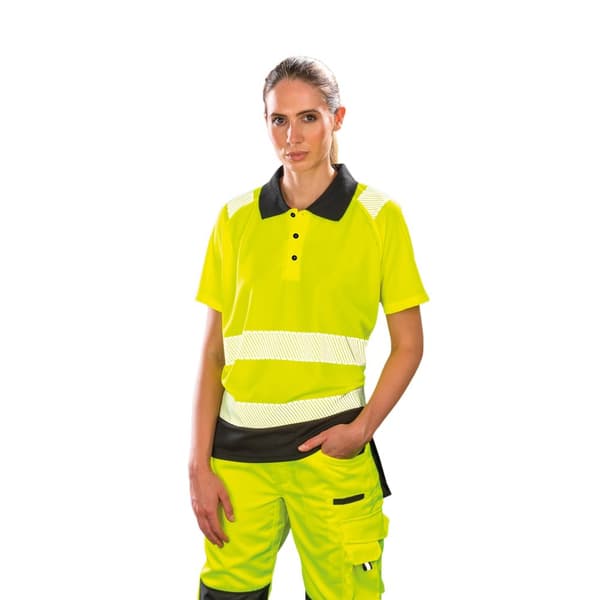 Result Genuine Recycled Sikkerheds-polo til kvinder/damer