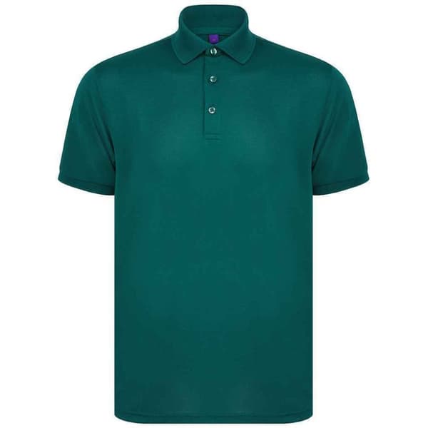 Henbury Mens Piqu Polo Shirt