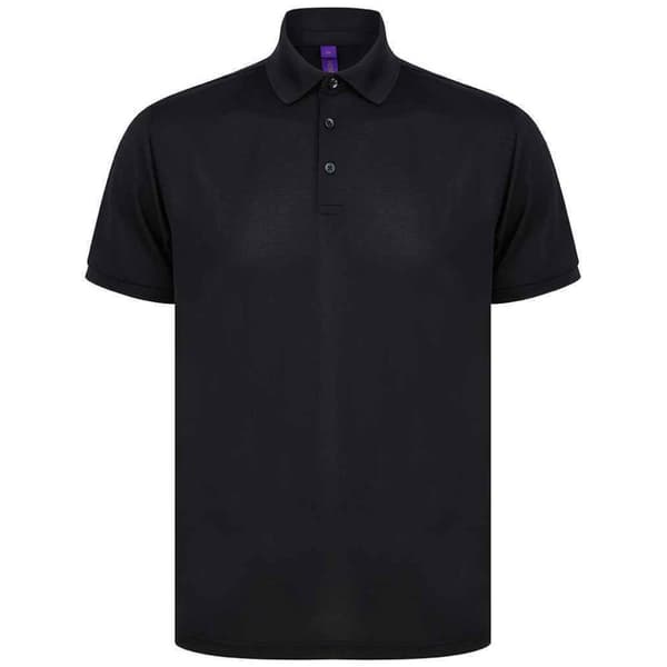 Henbury Mens Piqu Polo Shirt