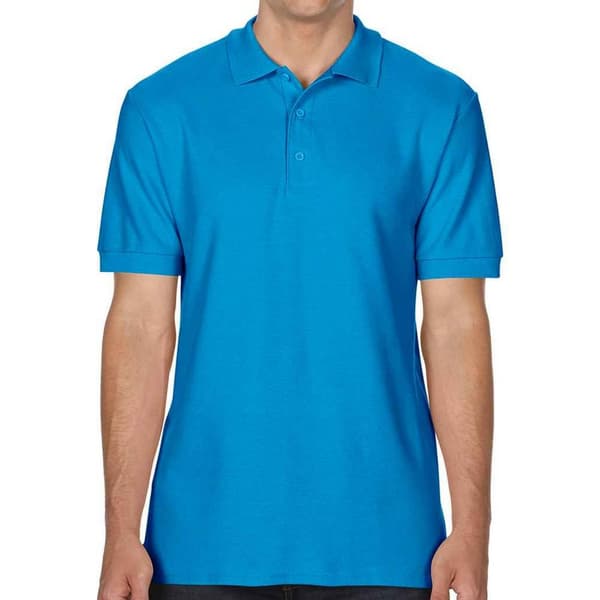 Gildan Mens Double Piqué Polo Shirt