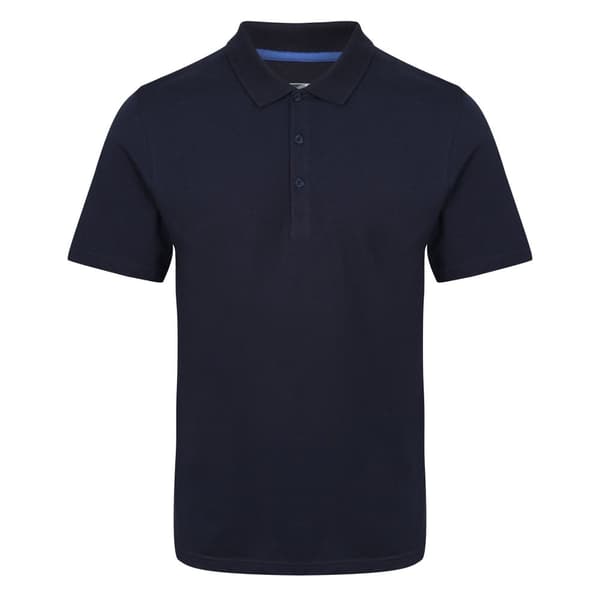 Regatta Mens Essentials Polo Shirt (Pack of 3) Grey/Black/Navy M