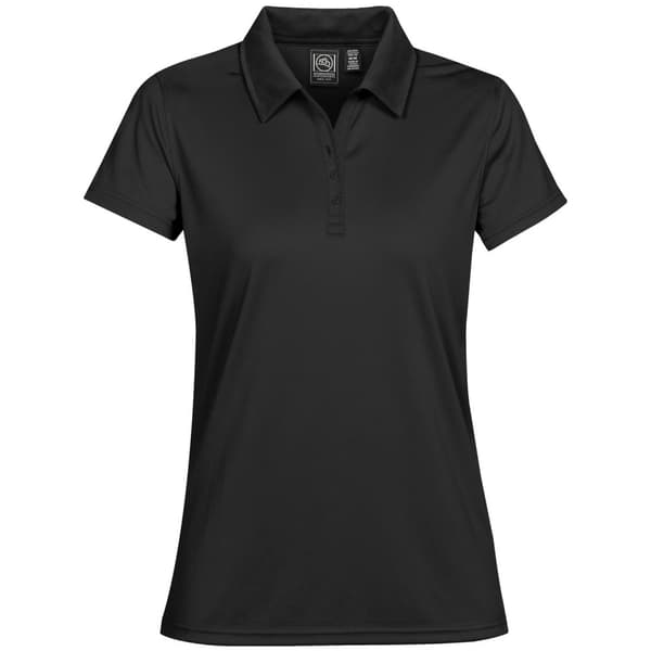 Stormtech Womens/Ladies Eclipse Pique Polo Shirt Black M