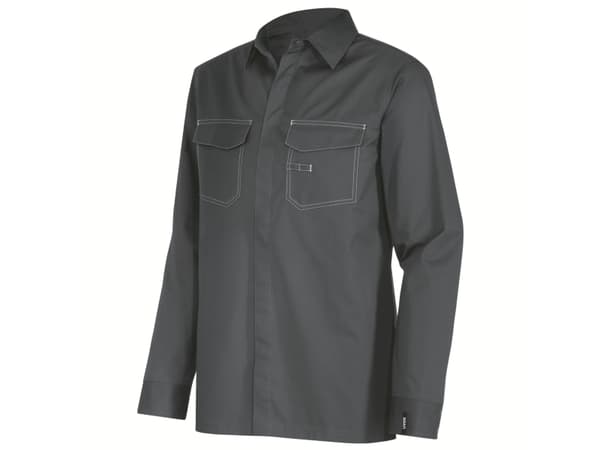 Uvex 88812, Skjorte, Voksen, Hankjønn, Antrasitt, Monokromatisk, 5XL