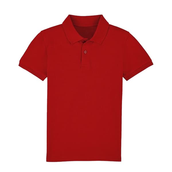 Casual Classic Polo för barn/barn Red 12-13 Years (152cm)