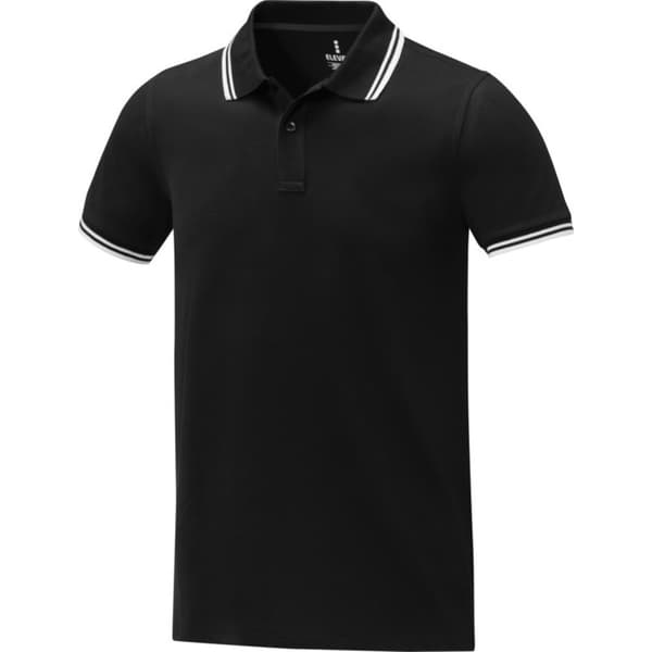 Elevate Mens Amarago Short-Sleeved Polo Shirt