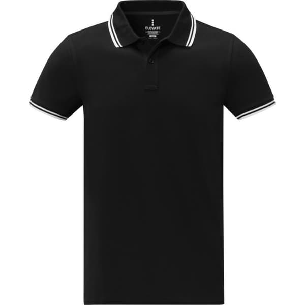 Elevate Mens Amarago Short-Sleeved Polo Shirt