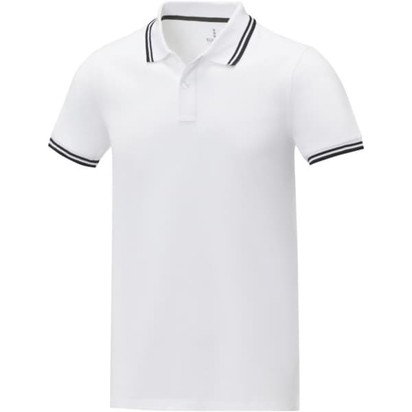Elevate Mens Amarago Short-Sleeved Polo Shirt