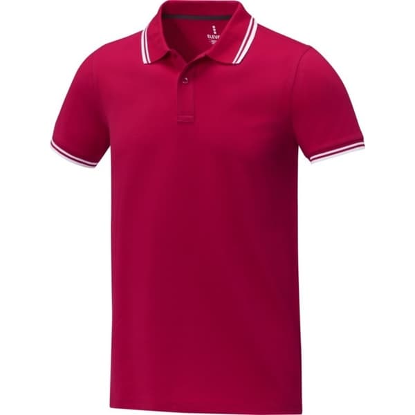 Elevate Mens Amarago Short-Sleeved Polo Shirt