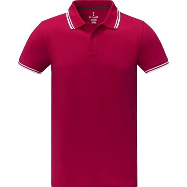 Elevate Mens Amarago Short-Sleeved Polo Shirt