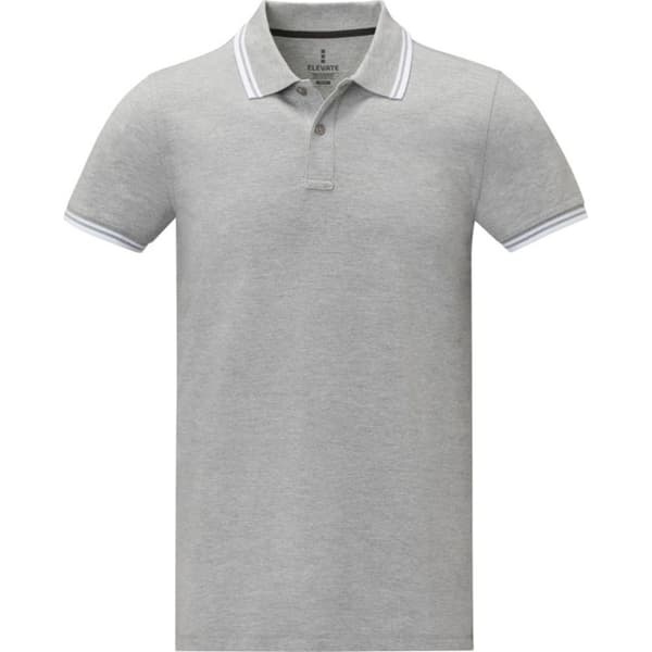 Elevate Mens Amarago Short-Sleeved Polo Shirt