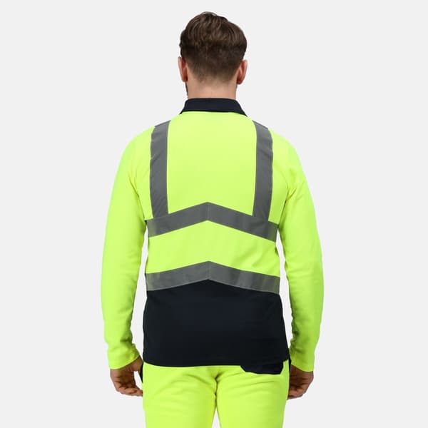 Regatta Polo shirt för män med högvisande färg