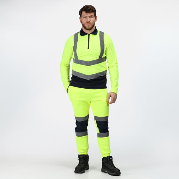 Regatta Polo shirt för män med högvisande färg
